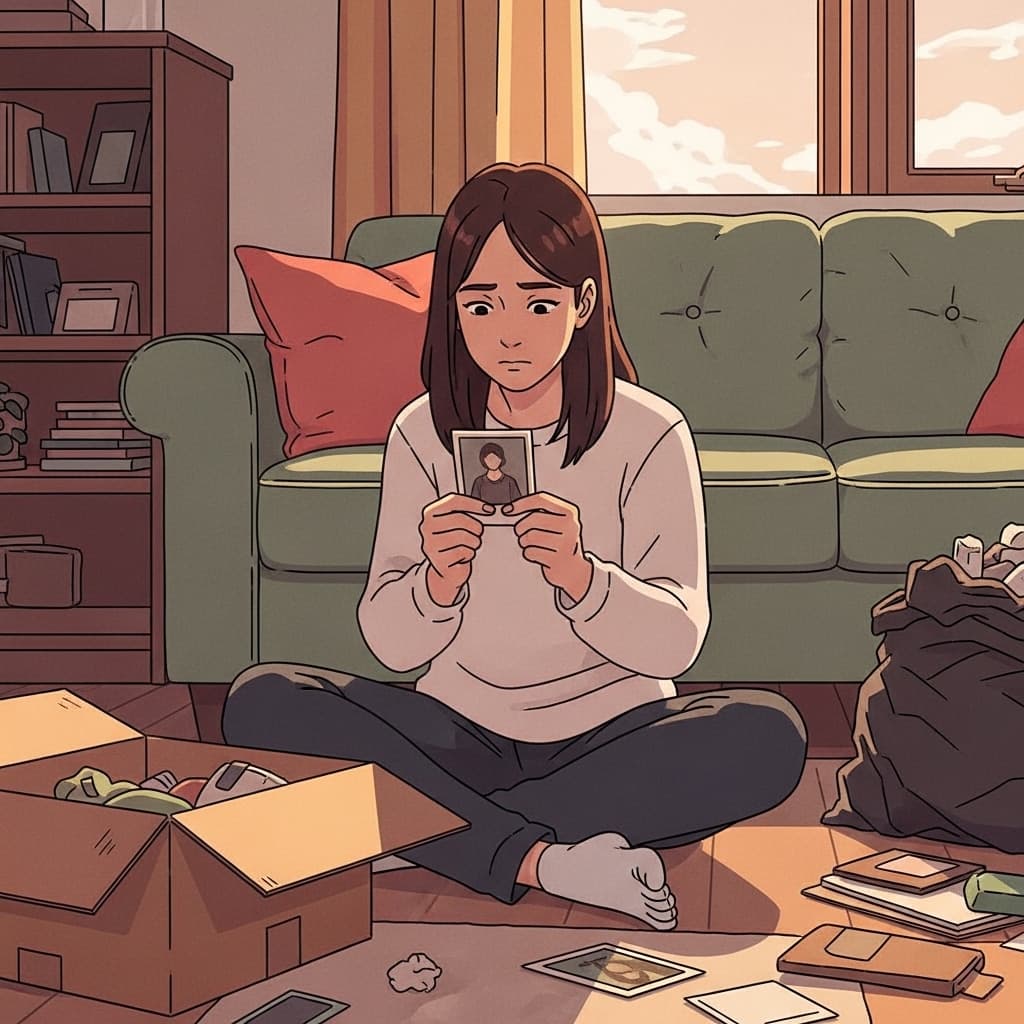 오래된 사진을 발견한다 — 그 다음은 향수가 알아서 한다.