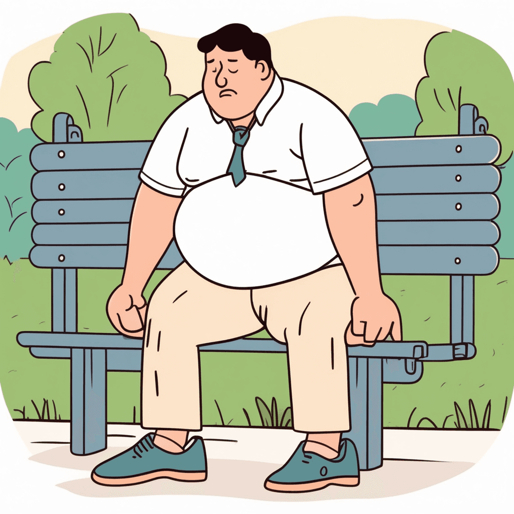 병적으로 살찐, 비만한