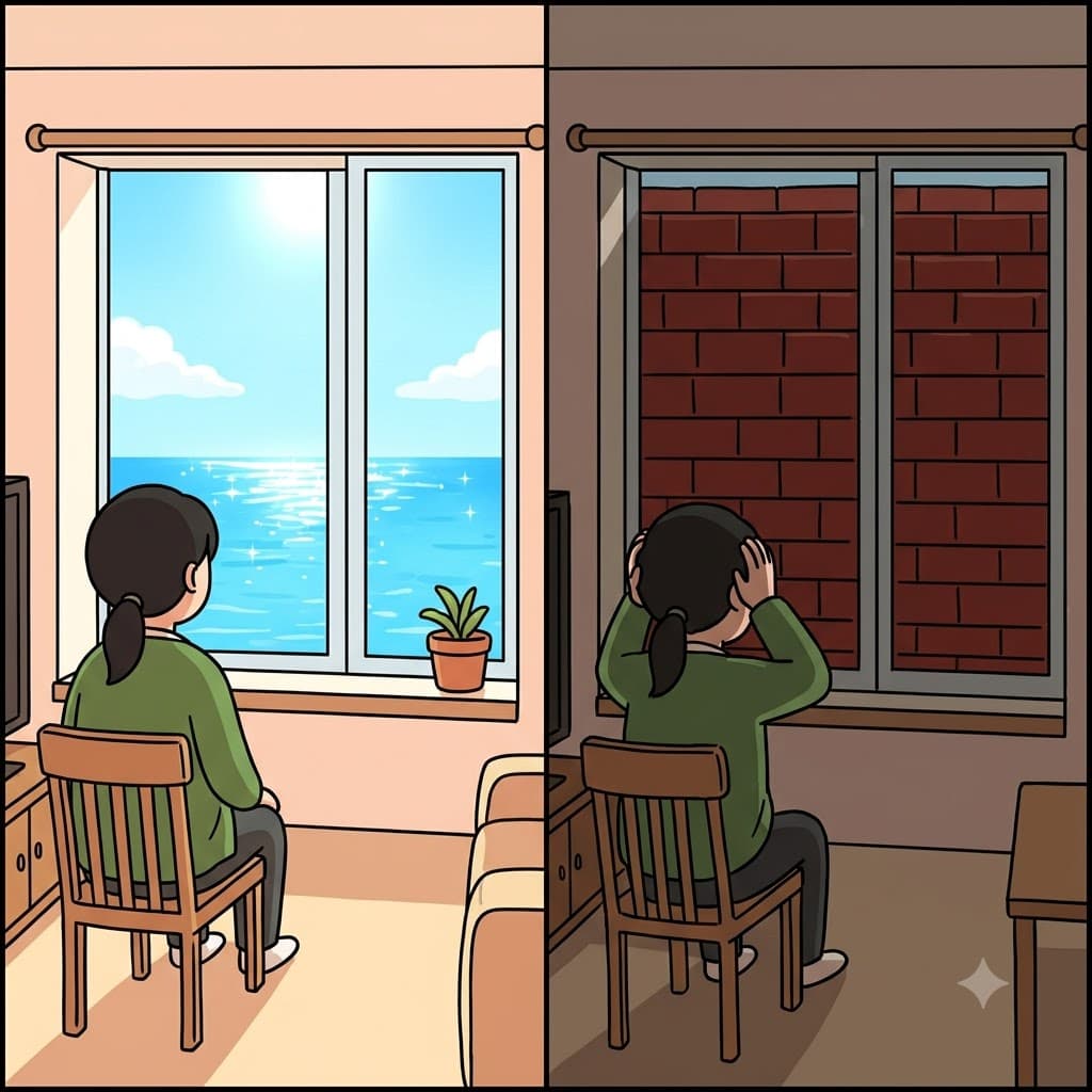 일꾼들이 높은 벽돌 벽을 빠르게 건설하자(construct), 그것은 집의 아름다운 바다 전망을 완전히 막아버렸다(obstruct).