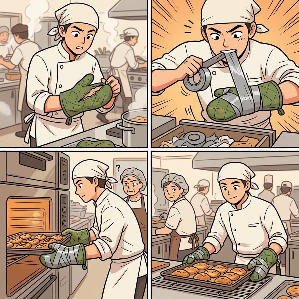완벽하지 않았다 — 하지만 패치가 어쨌든 모든 것을 붙잡아줬다.