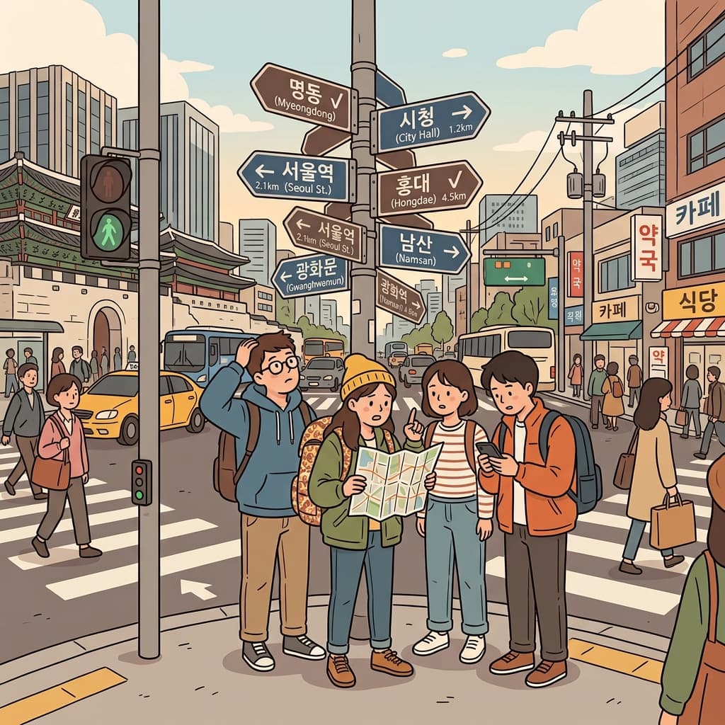 복잡한 길 안내는 관광객들을 혼란스럽게 만들었다. (너무 Complex한 문제라 머리가 Perplex해졌다.)