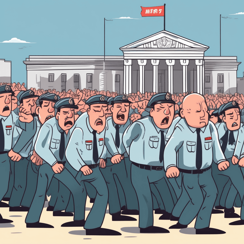 퍼서 큐 트다! 박해받은 사람들이 줄 서서 기다린다!