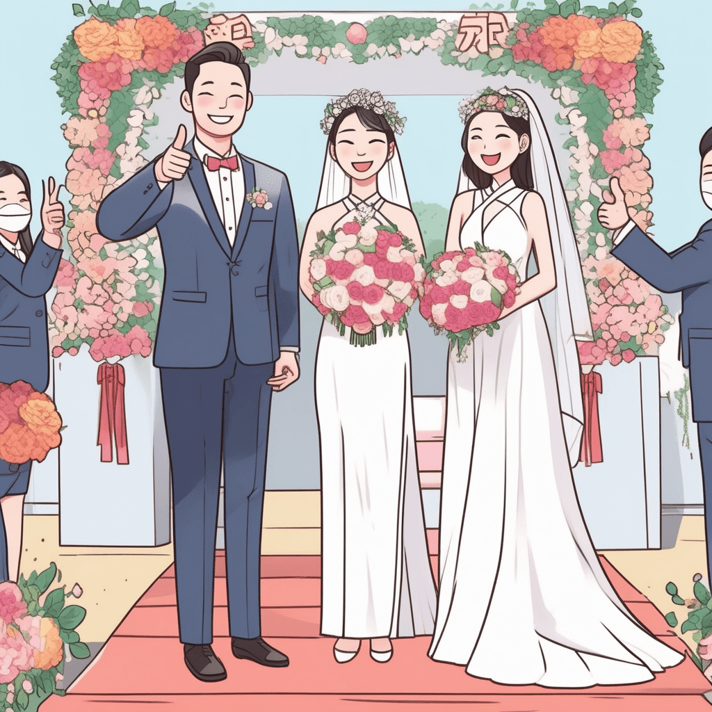 프리로 페어 맞춰서 드디어 결혼 준비 완료!