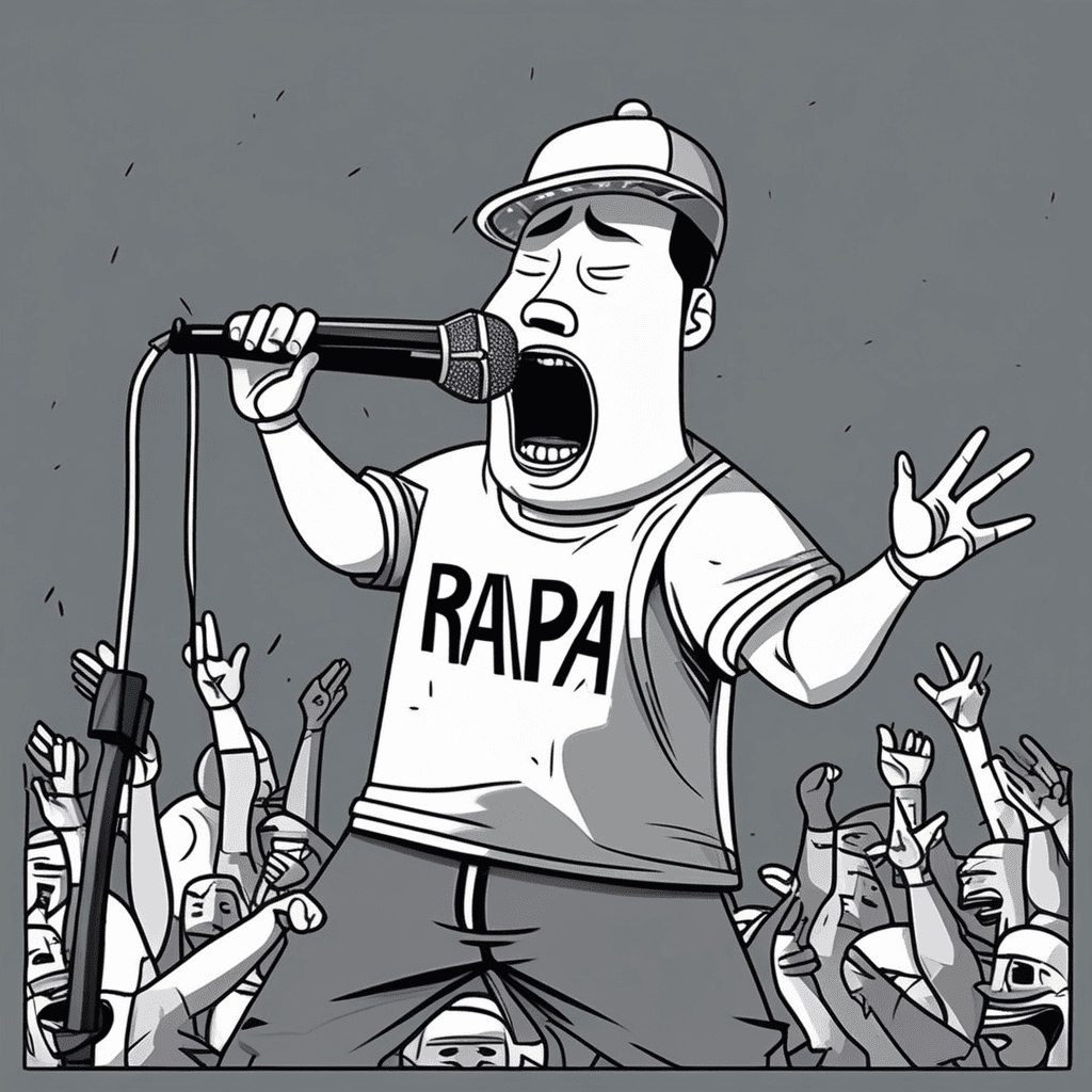 래퍼가 줄칼(rasp)로 쉰 목소리 랩을! 거칠게 갈아버려!