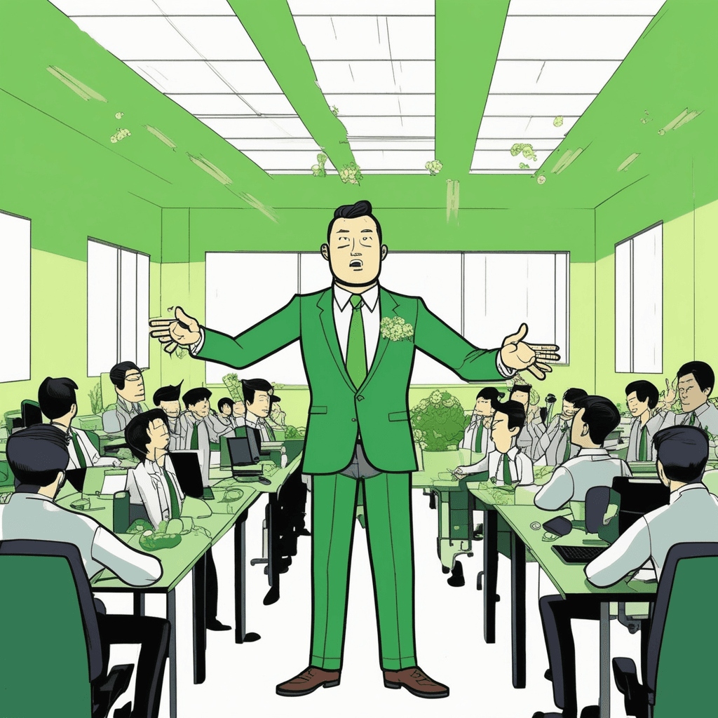 리제 이사장이 너를 다시 살려낸다! 시든 직원들이 파릇파릇 되살아나네!