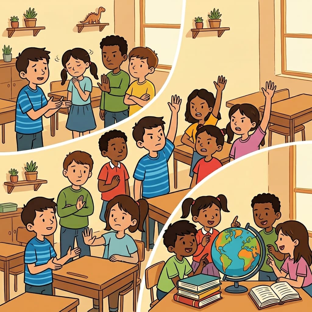 학생들은 그 생각을 거절했고, 계획에 반대했으며, 화제를 바꾸었다.