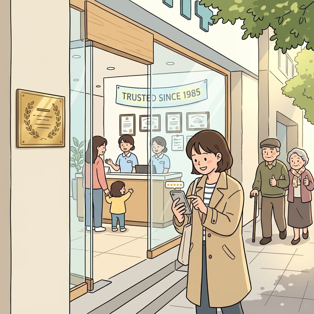 평판 좋은 병원이라 믿고 예약했다.