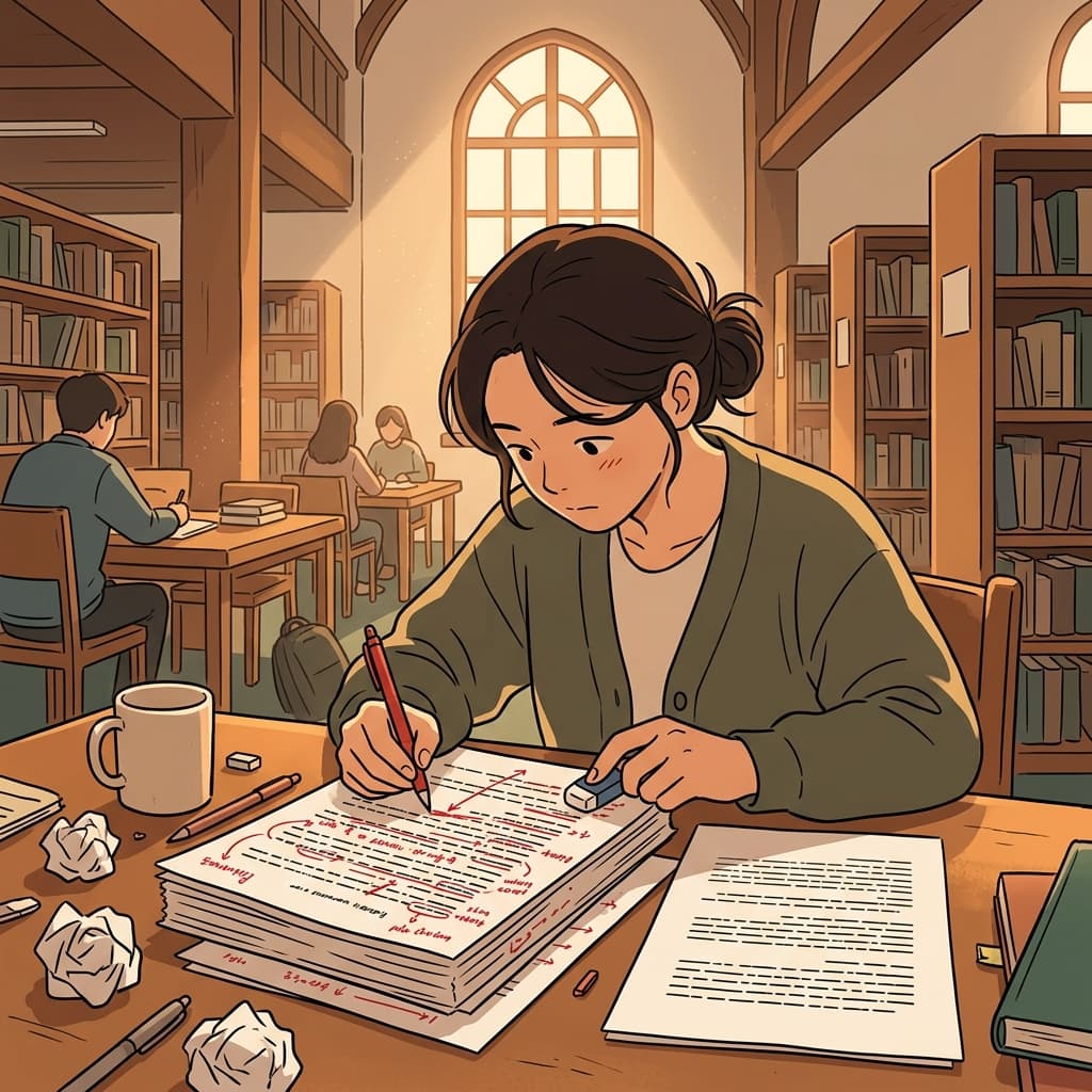 교수님 피드백을 받고 논문을 다시 손보기 시작했다.