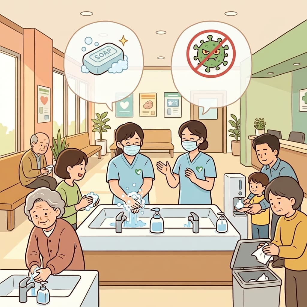 위생적인 시설은 지역사회를 유해한 세균으로부터 보호했다.