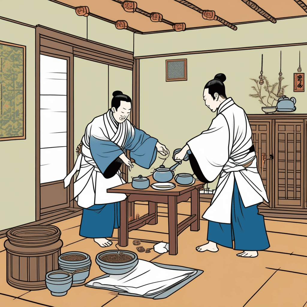 서방님, 바로 일하겠습니다! 너무 비굴하게 굽신거리네!