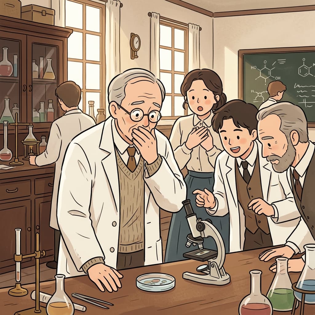 페니실린의 발견은 의학 역사에서 중요한 순간이었다.
