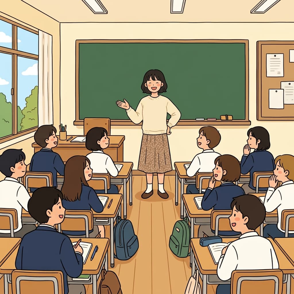 담임 선생님의 대체 덕분에 수업은 순조롭게 진행되었다. ("서브(Sub)가 대신 들어온 것!" → 대체, 교체)