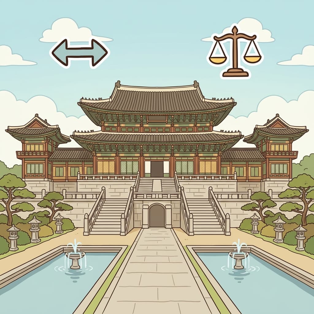 그 궁전은 완벽한 대칭미로 많은 사람들의 감탄을 받았다.