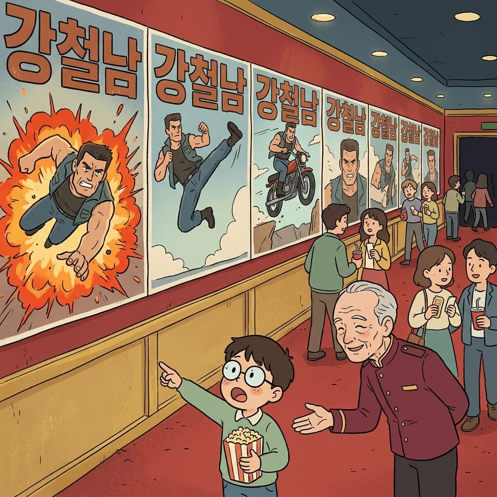 액션 영화 하면 다들 그 배우를 떠올린다.