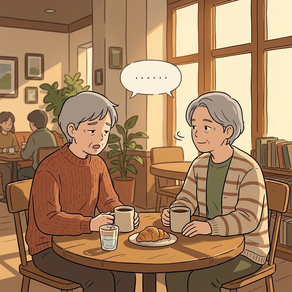 둘은 그날 밤 얘기를 꺼내지 않기로 말없이 약속했다.