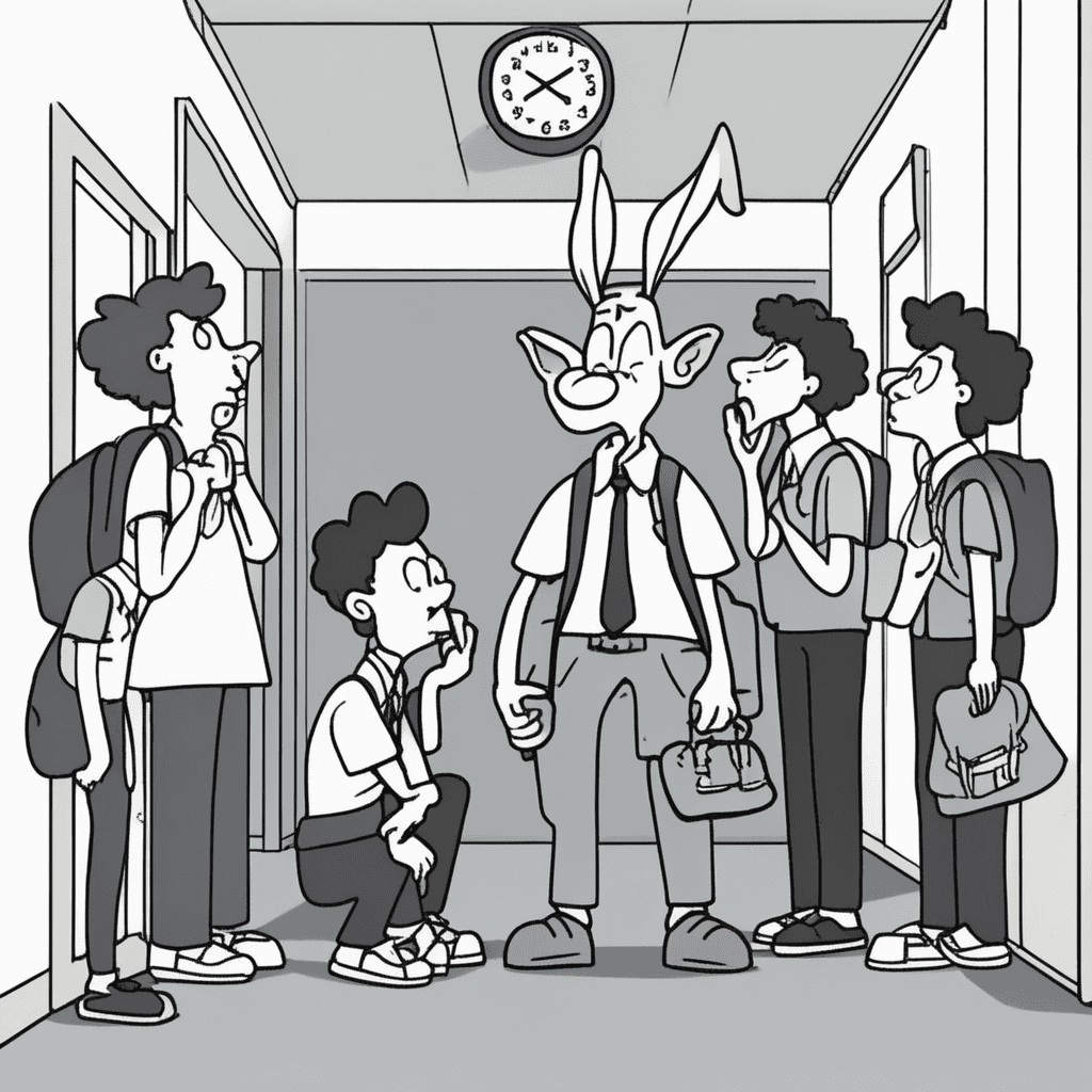 때때로 나타나서 일러바치는 고자질쟁이!