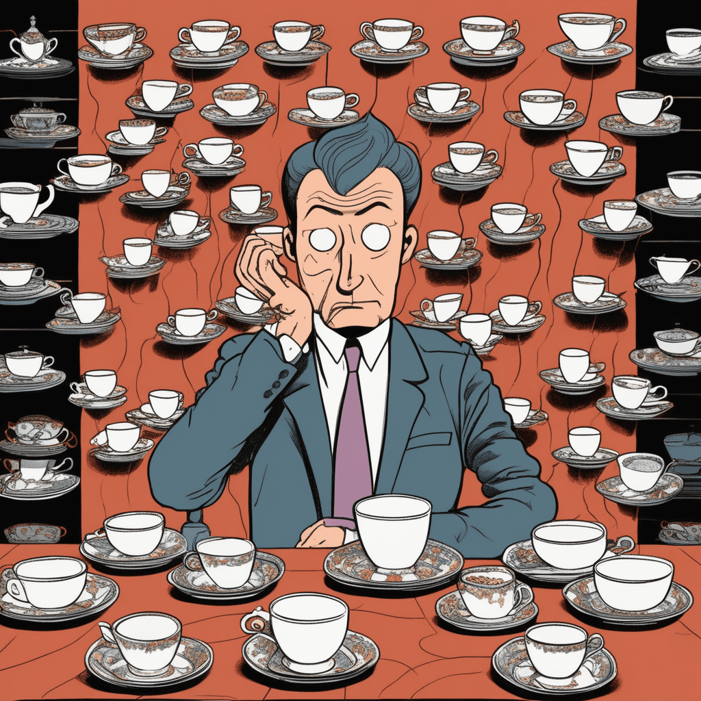 티(tea) 딜레마! 매일 같은 시간, 같은 티타임... 지루해 죽겠어!