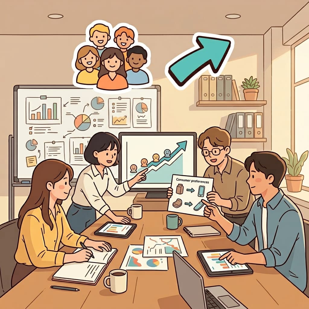 시장 추세는 기업들이 신제품을 개발하는 방식에 영향을 준다.