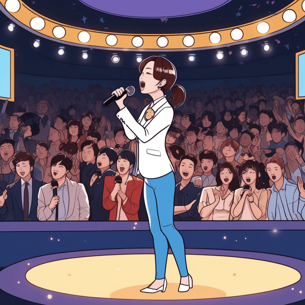 언제나 퀴즈에서 보컬처럼 명확하게 답한다!