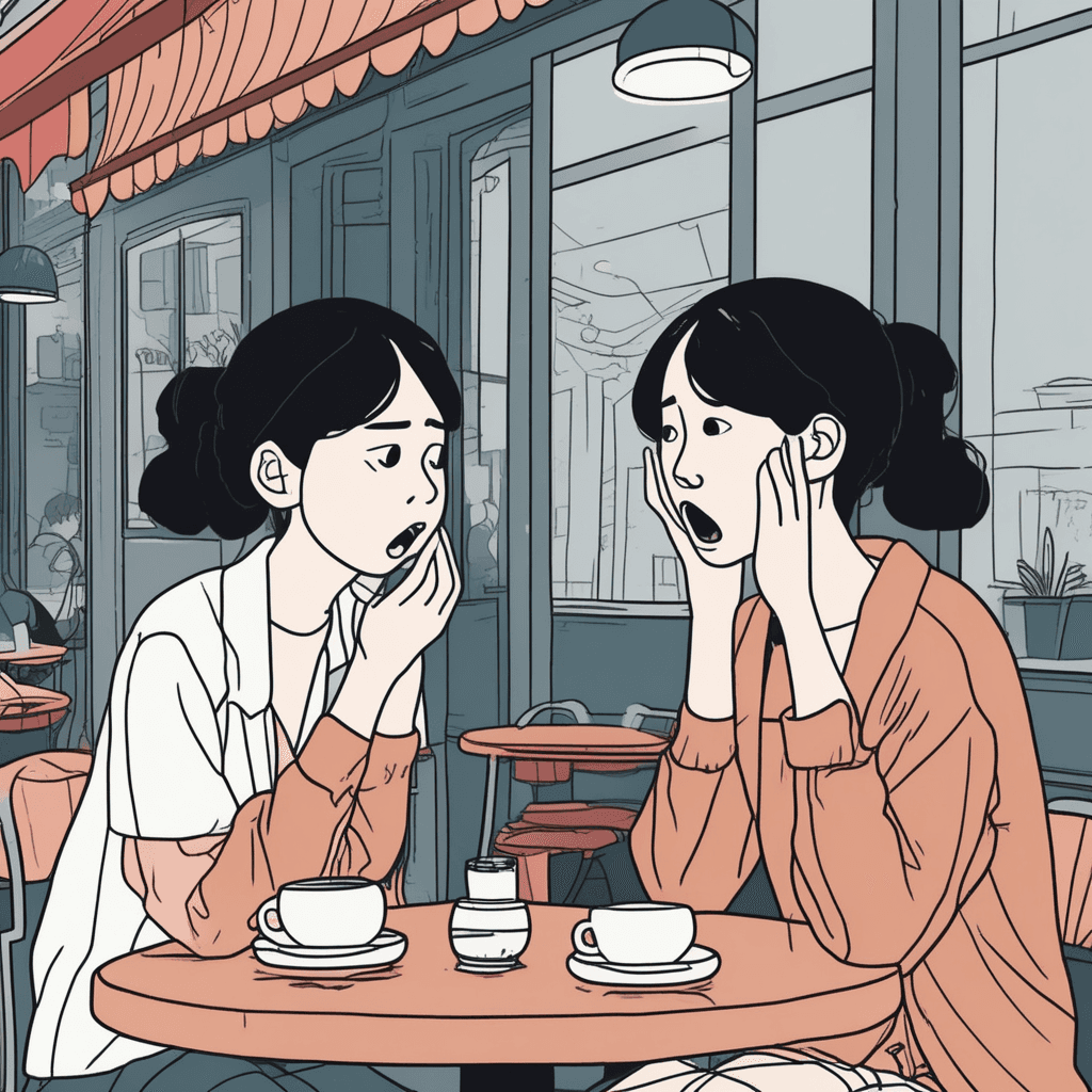언니가 프렌치로 말해서 들리지 않아! 너무 불친절해!