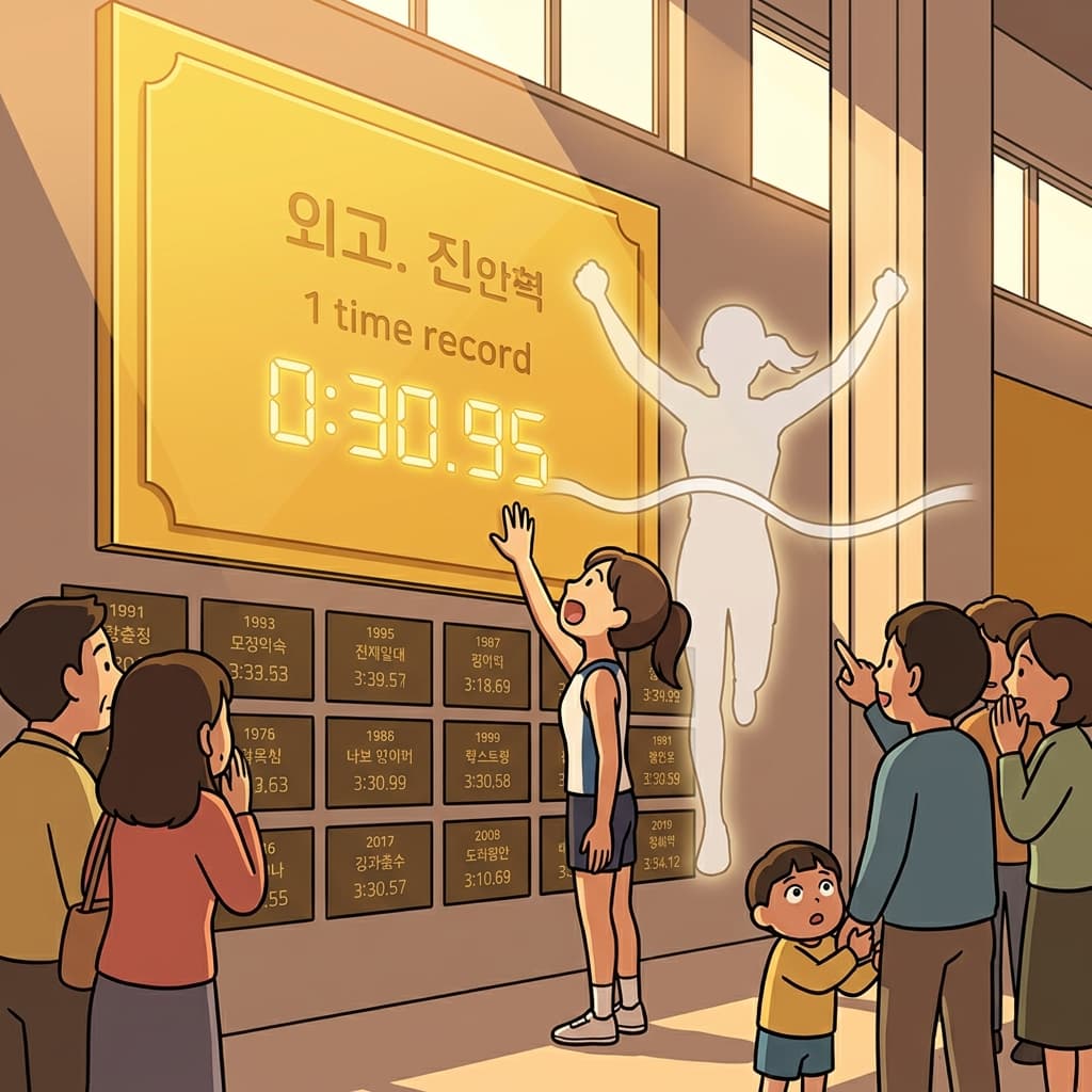 그녀의 마라톤 기록은 30년째 아무도 못 깼다.
