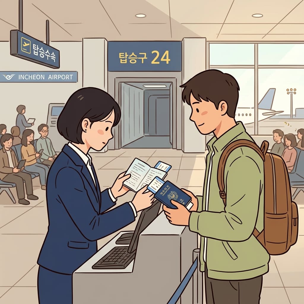 승객은 탑승 전에 확인 가능한 신분증을 제시했다. ("공식적으로 증명(certify)하기 전에, 아주(Very) 꼼꼼하게 확인(verify)한다.")